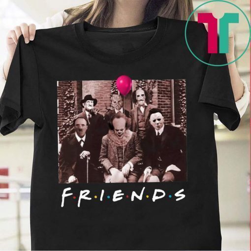 Friends IT Spooky Clown Jason Squad Horror Unisex 2019 Tee Shirts