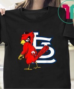 Cardinal Sports T-Shirt St. Louis Baseball Mascot T-Shirt