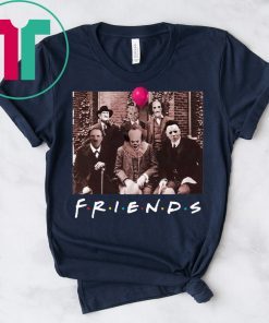 Team Psychodynamics Horror Characters Friends Classic Tee Shirts