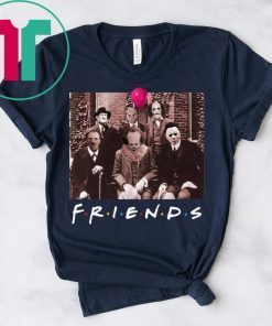 Friends IT Spooky Clown Jason Squad Horror Unisex 2019 Tee Shirts