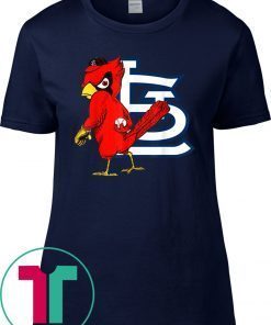 Cardinal Sports T-Shirt St. Louis Baseball Mascot T-Shirt