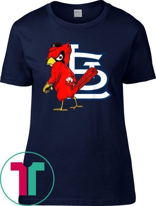 Cardinal Sports T-Shirt St. Louis Baseball Mascot T-Shirt