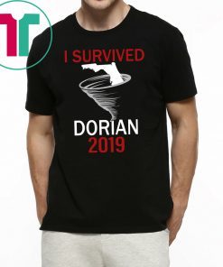 I Survived Hurricane Dorian Florida Storm T-Shirts