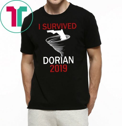 I Survived Hurricane Dorian Florida Storm T-Shirts