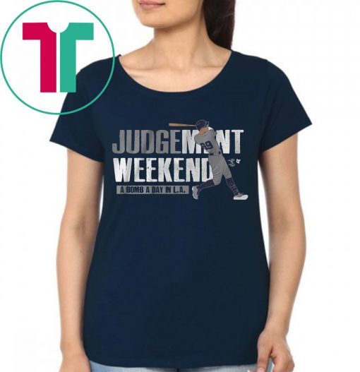 JUDGEMENT WEEKEND Unisex Tee Shirt