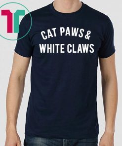 Cat Paws and White Claws Unisex Tee Shirt