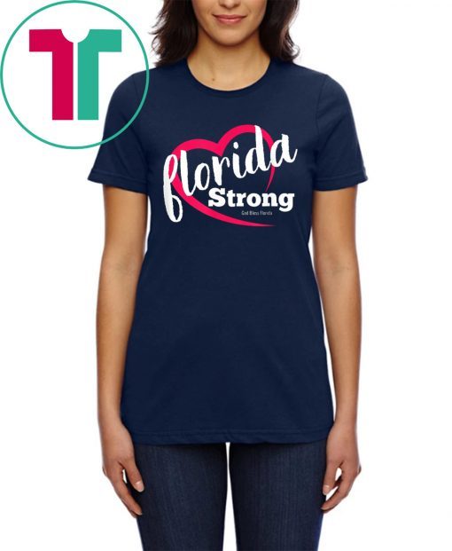 Dorian Hurricane Florida Strong Heart Unisex T-Shirt