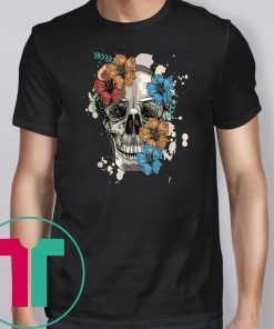 Skull and Flowers 2019 T-Shirt