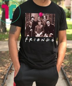 Friends IT Spooky Clown Jason Squad Horror Classic 2019 Tee Shirts