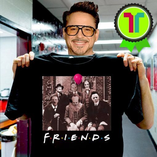 Team Psychodynamics Horror Characters Friends T-Shirts