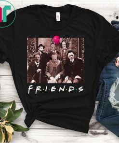 Friends IT Spooky Clown Jason Squad Horror Gift T-Shirts