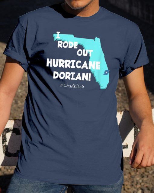 I Rode Out Hurricane Dorian t shirt. Survived Dorian Classic T-Shirt.