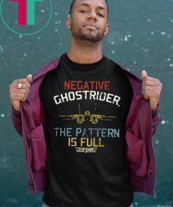 Vintage negative ghostrider the pattern is full Unisex 2019 T-Shirt