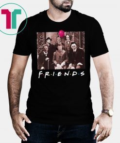 Friends IT Spooky Clown Jason Squad Horror Gift T-Shirts