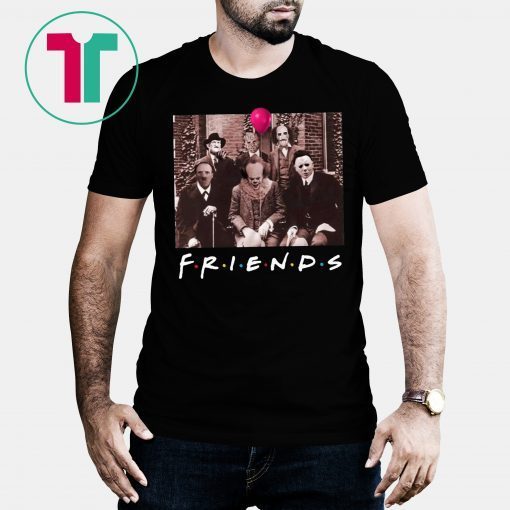 Friends IT Spooky Clown Jason Squad Horror Gift T-Shirts