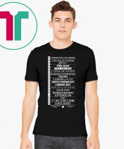 Stella Taylor Swift Black Tee With Tracklist Classic T-Shirt