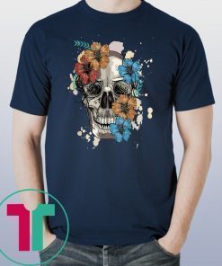 Skull and Flowers 2019 T-Shirt