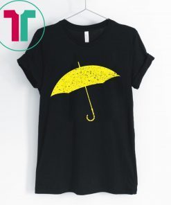 Vintage Yellow Umbrella Hong Kong Movement T-Shirt