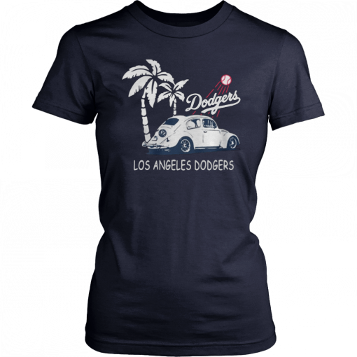 Volkswagen Beetle Los Angeles Dodgers T-Shirt