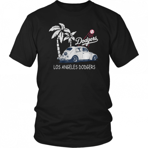 Volkswagen Beetle Los Angeles Dodgers T-Shirt