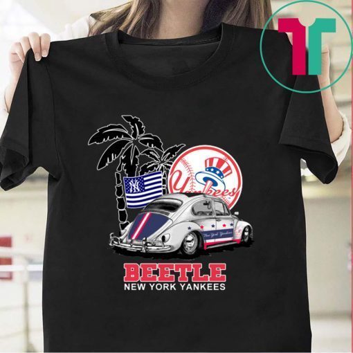 Mens Volkswagen Beetle New York Yankees Shirt