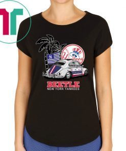 Volkswagen Beetle New York Yankees Tee Shirt