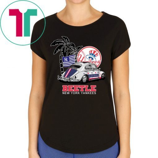 Volkswagen Beetle New York Yankees Tee Shirt