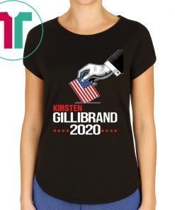 Voted kirsten gillibrand president 2020 shirt for mens womens kids