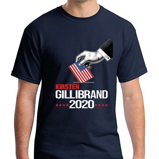 Voted kirsten gillibrand president 2020 shirt for mens womens kids