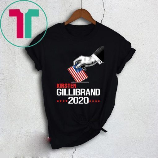 Voted kirsten gillibrand president 2020 shirt for mens womens kids