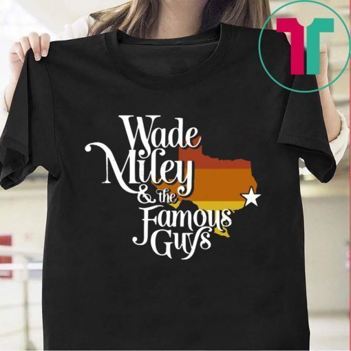 Wade Miley and Famous Houston Astros Unisex T-Shirt