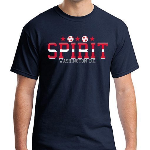 Washington Womens Soccer Jersey USA Ladies Spirit Football Tee Shirt