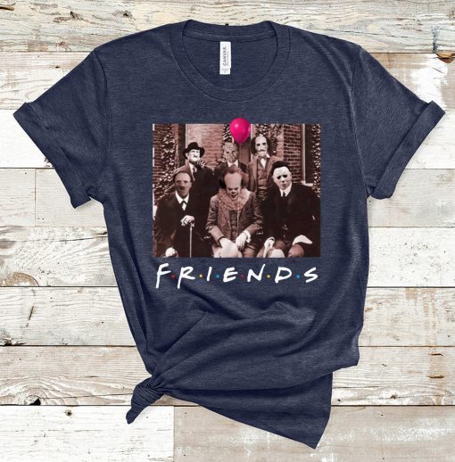 Original Horror Halloween Team Friends T-Shirt