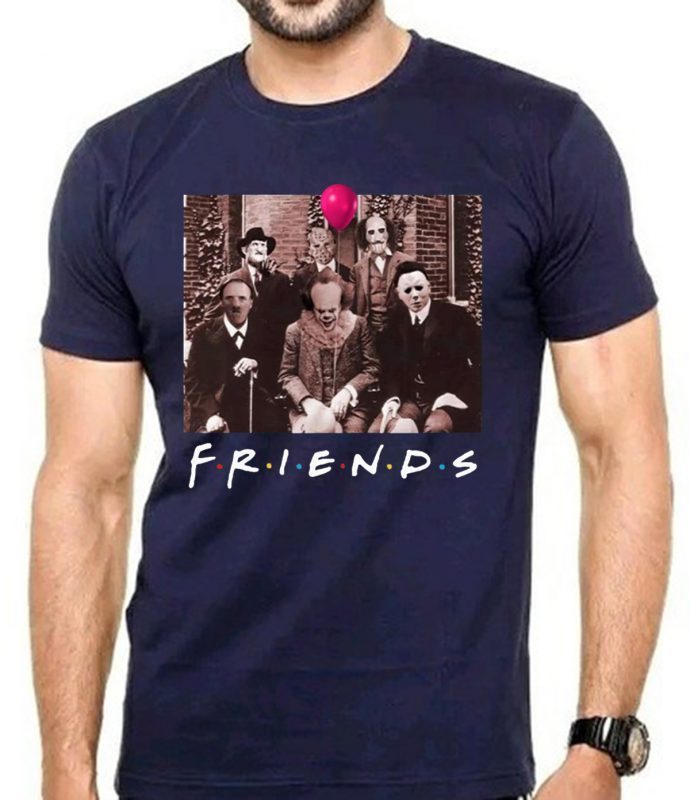 Original Horror Halloween Team Friends T-Shirt