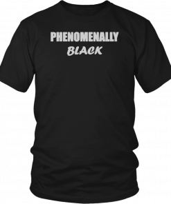 Womens Phenomenally black Tee Shirt