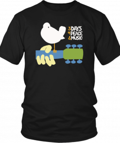 Woodstock 3 Days of Peace & Music Not Fade Away Woodstock T-Shirt