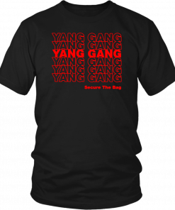 Yang Gang Secure The Bag Unisex T-Shirt