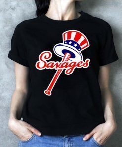 Mens Tommy Kahnle Yankees Savages America 2019 Tee Shirt