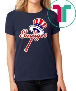 Mens Tommy Kahnle Yankees Savages America 2019 Tee Shirt