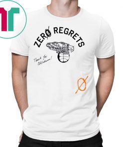 ZerØ Regrets Thank You Honoring Oklahoma Shirt