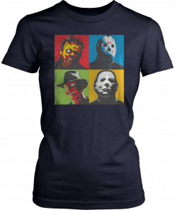 Zinko Leatherface Jason Voorhees Freddy Krueger Michael Myers Halloween 2019 T-Shirt