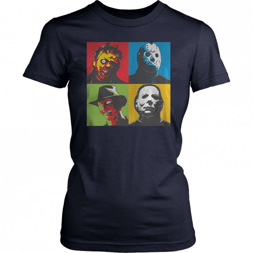 Zinko Leatherface Jason Voorhees Freddy Krueger Michael Myers Halloween 2019 T-Shirt