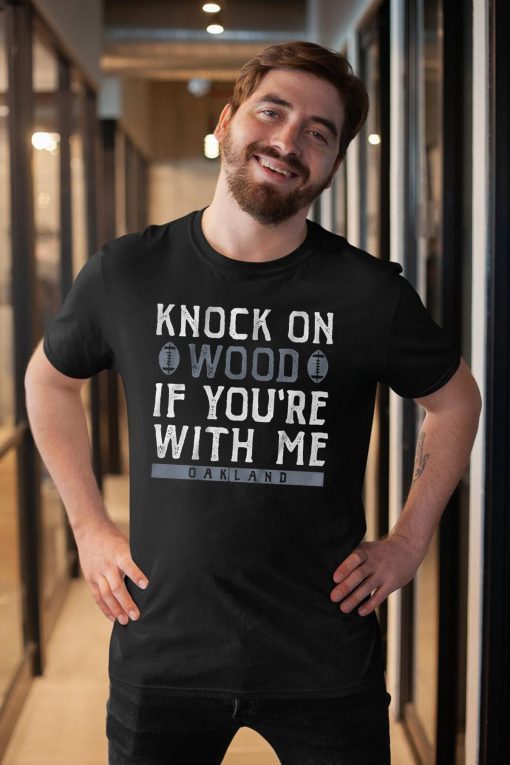 Knock On Wood If You're With Me Unisex T-Shirt