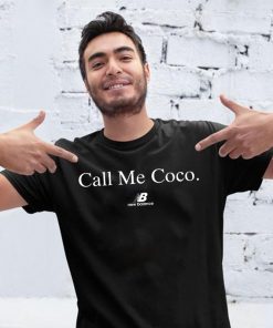 Call Me Coco New Balance Gift Tee Shirt