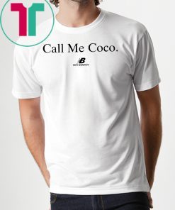 Call Me Coco Shirt Coco Gauff official T-Shirt