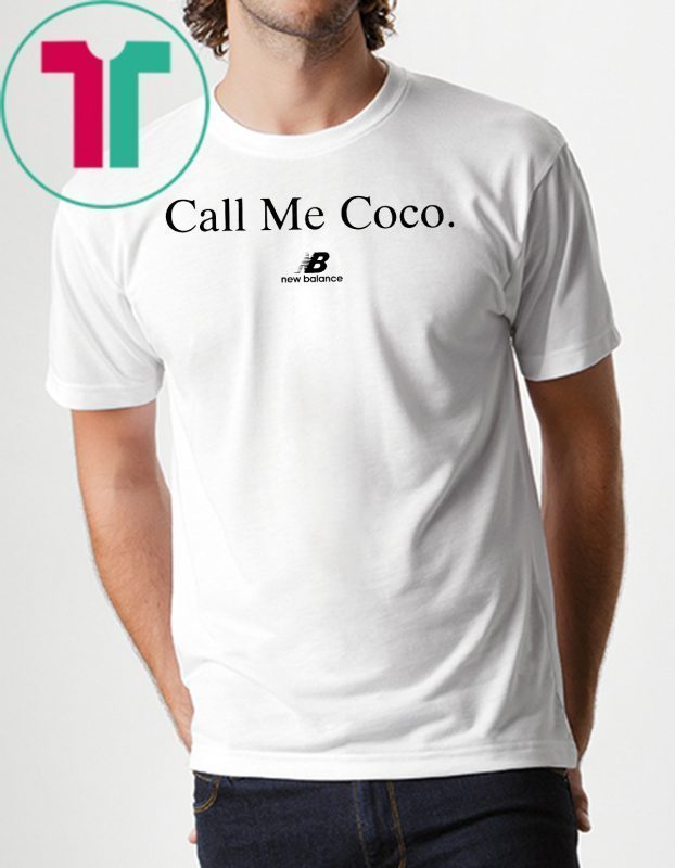 Call Me Coco Shirt Coco Gauff official T-Shirt