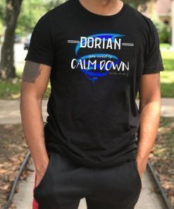 Dorian Hurricane Shirt Calm Down Florida Love 2019 Tee Shirt