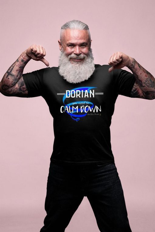 Dorian Hurricane Shirt Calm Down Florida Love 2019 Tee Shirt