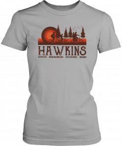 Hawkins waffles demogorgons adventures indiana stranger things Tee Shirt