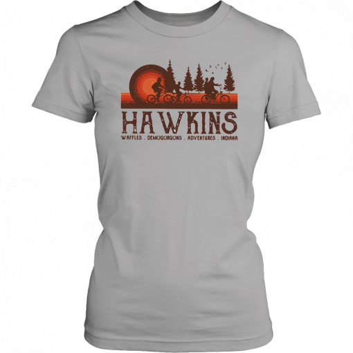 Hawkins waffles demogorgons adventures indiana stranger things Tee Shirt